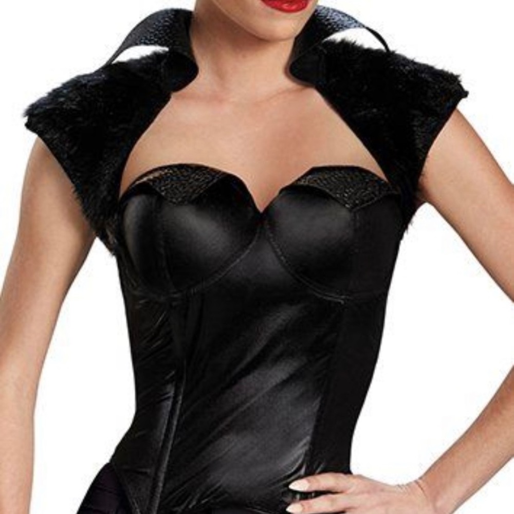 Disney Malefcient Costume Bustier